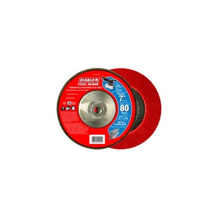 Diablo 7'' 80G STL Flap Disc DCX070080B01F